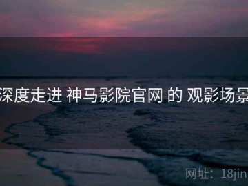 深度走进 神马影院官网 的 观影场景
