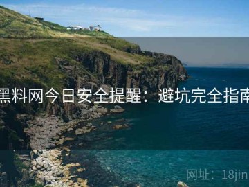 黑料网今日安全提醒：避坑完全指南