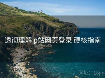 透彻理解 p站网页登录 硬核指南