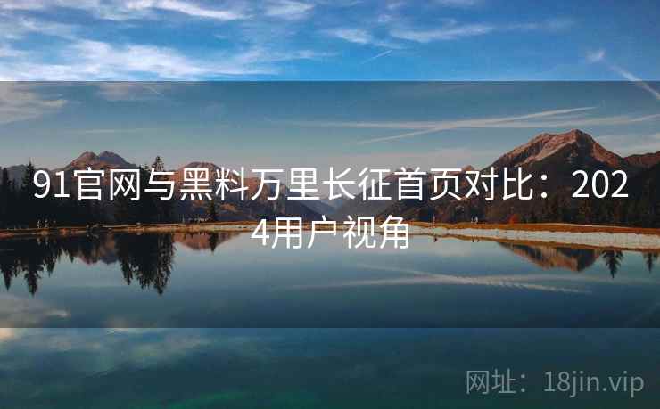 91官网与黑料万里长征首页对比：2024用户视角