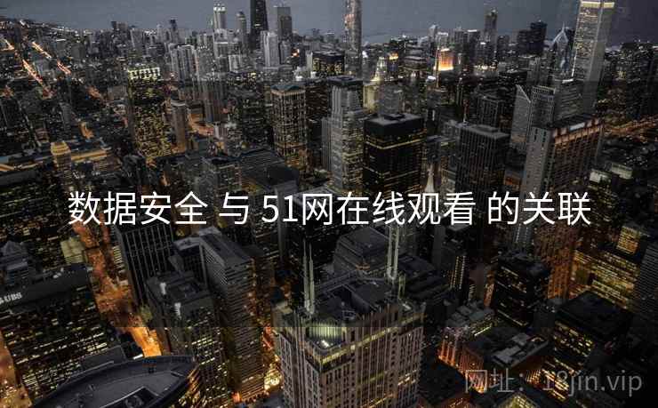 数据安全 与 51网在线观看 的关联