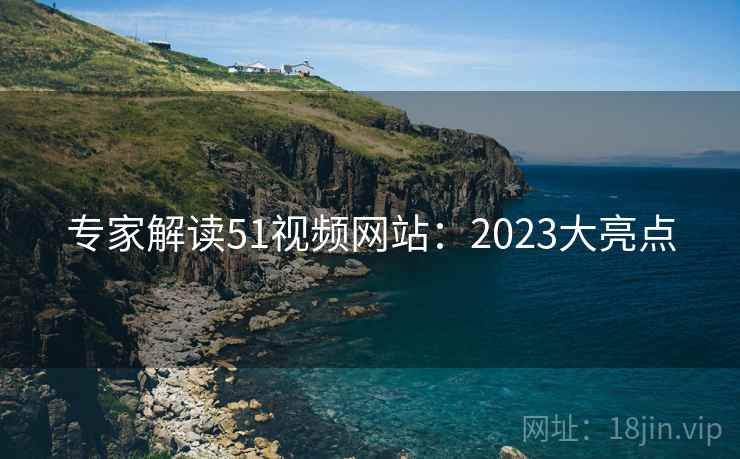 专家解读51视频网站：2023大亮点