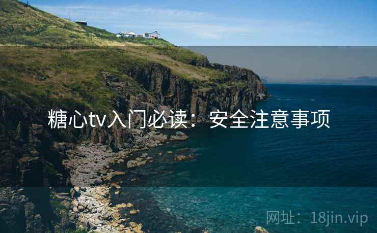 糖心tv入门必读：安全注意事项
