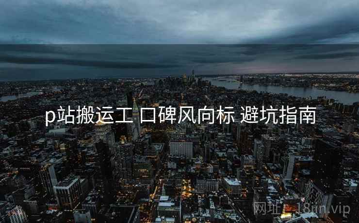 p站搬运工 口碑风向标 避坑指南