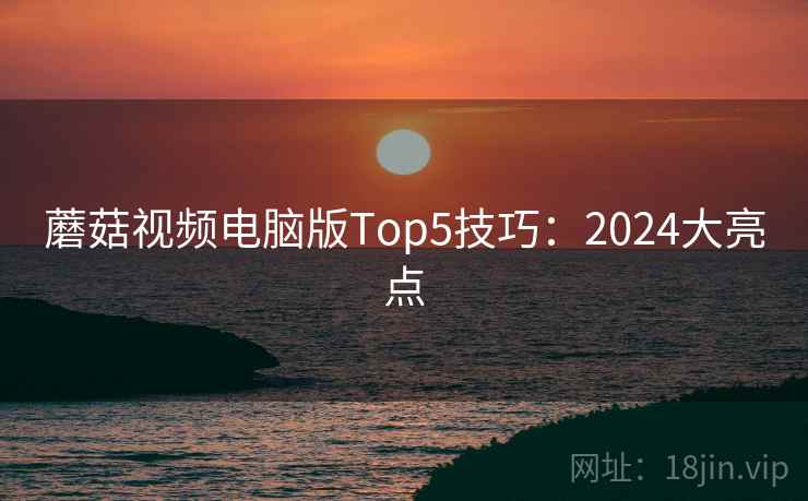 蘑菇视频电脑版Top5技巧：2024大亮点